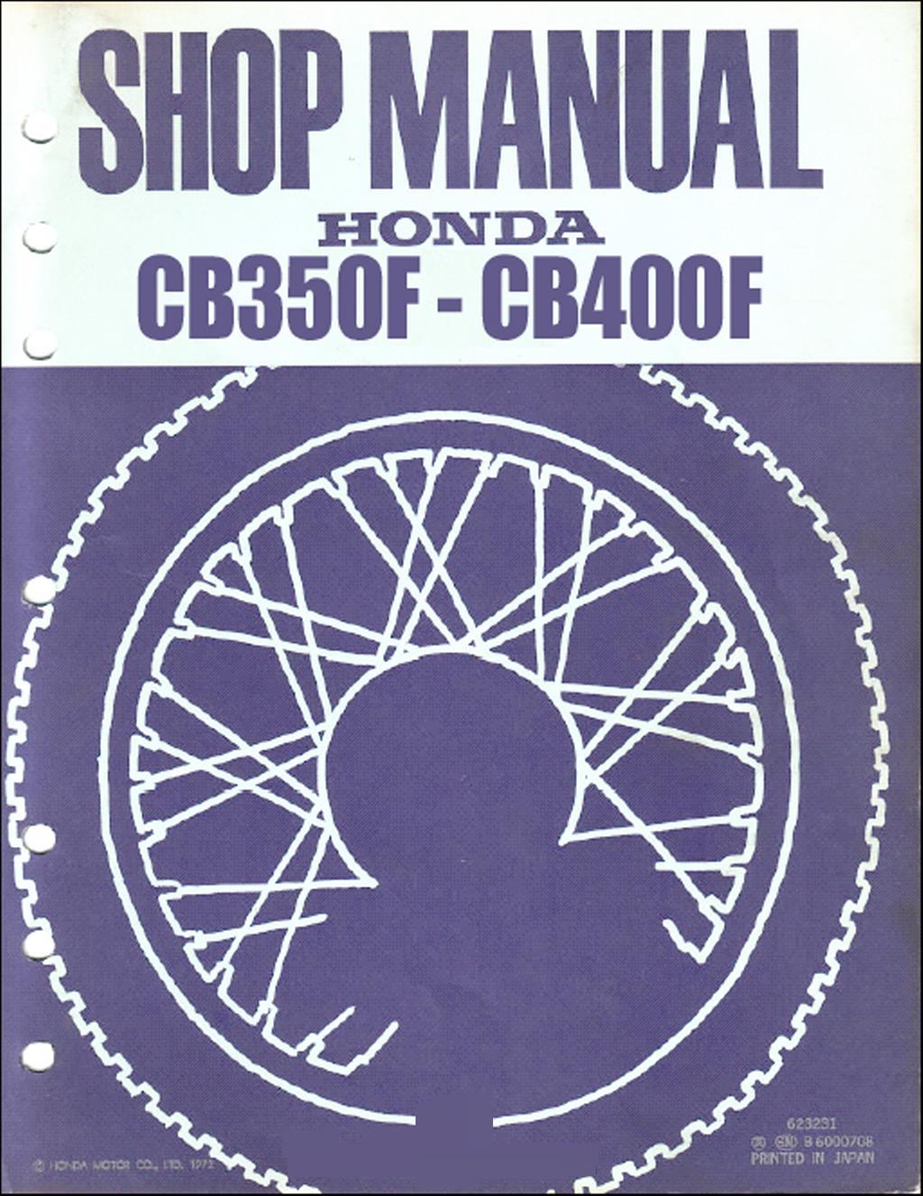 1972 Honda Cb350f Manual Pdf Download